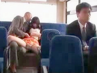 Fucking a Naughty Oriental Girl on Public Bus Ride - Tokyo XXX Porn Thrill