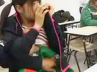 College sex kitten gets fucked by secret lover in XXX-rated classroom romp.